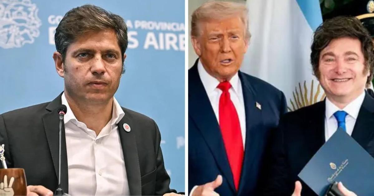 Para Axel Kicillof Javier Milei fue a pedirle la escupidera al Tesoro de los Estados Unidos