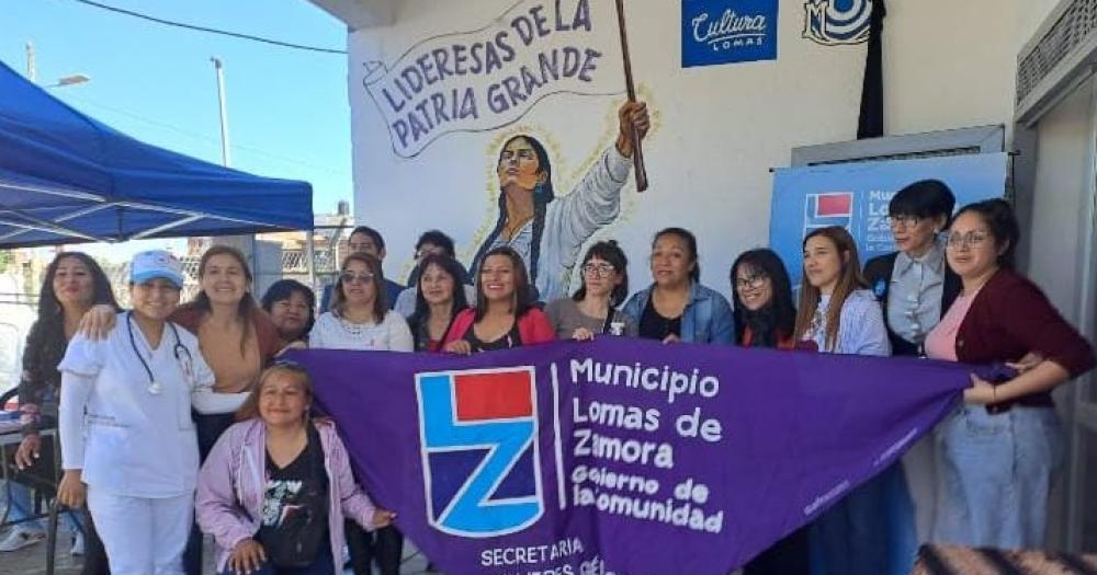 La obra de arte ya es parte de la colección de Marcial llamada Murales a conciencia