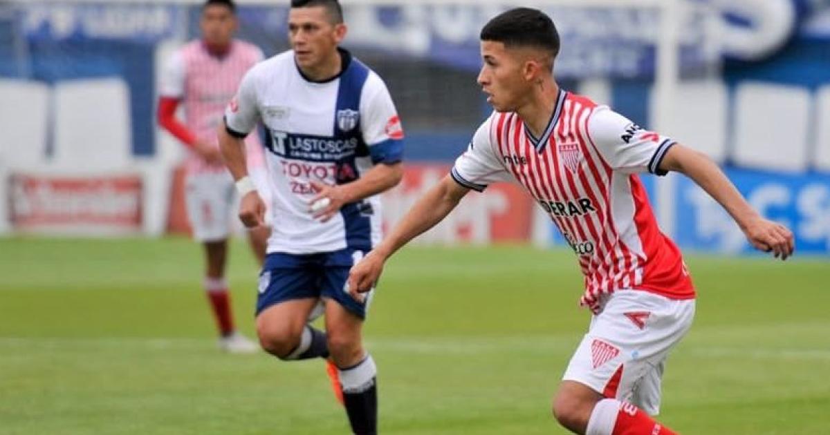 Jeremías Barros vistió la camiseta de Los Andes entre el 2020 y el 2022