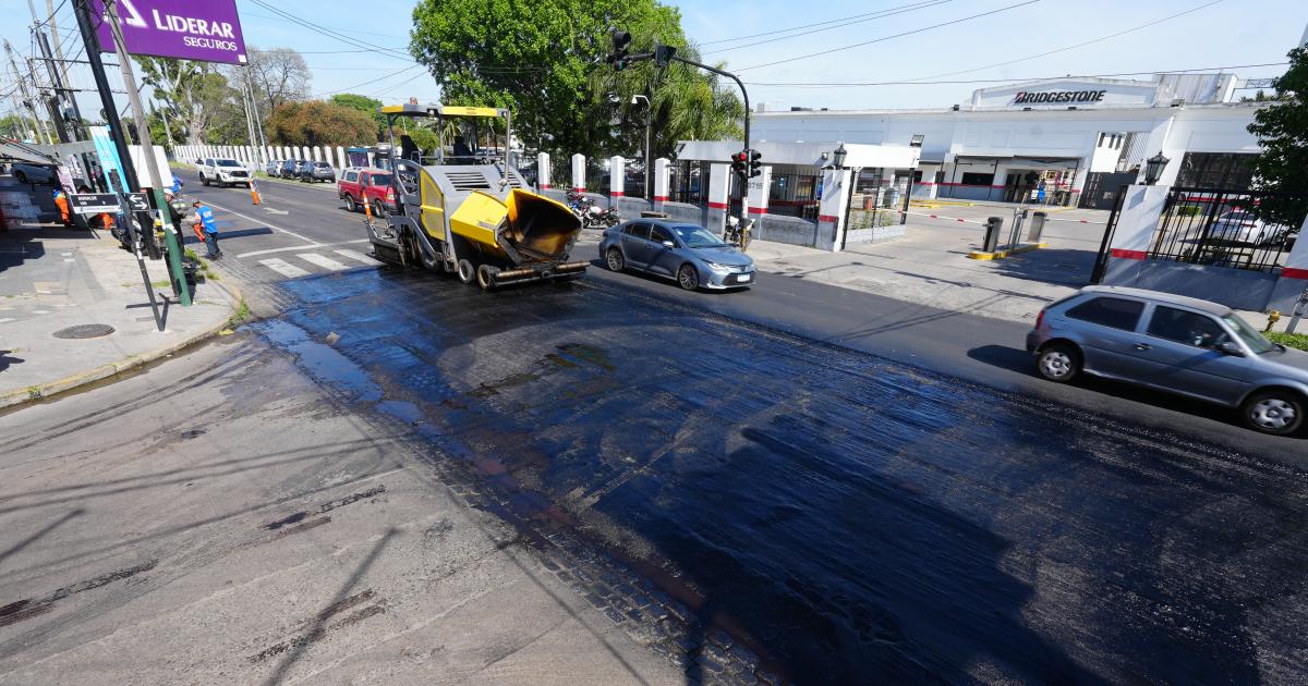 Renuevan de forma integral la Avenida Antaacutertida Argentina en Lomas