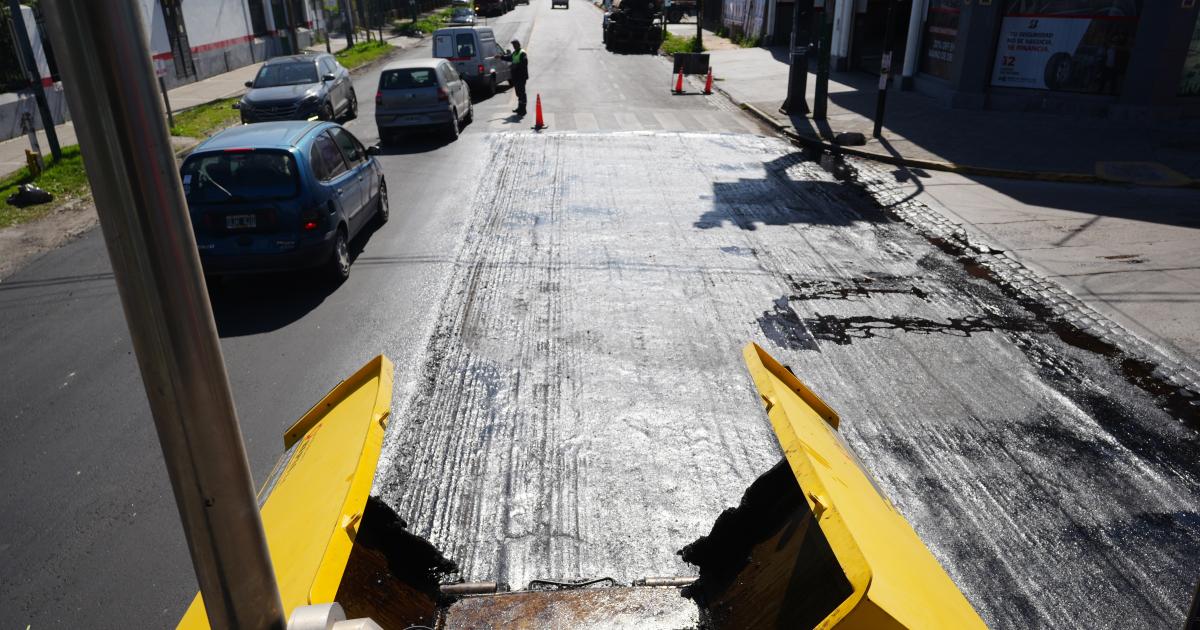 Renuevan de forma integral la Avenida Antaacutertida Argentina en Lomas