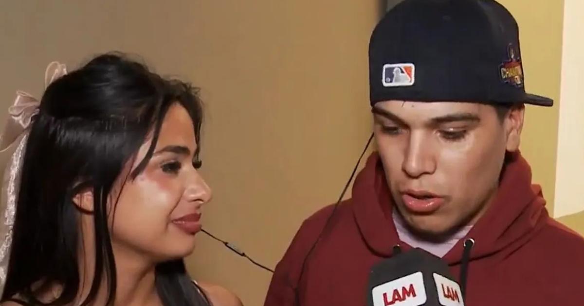 Daniela Celis y Thiago Medina en un móvil de LAM