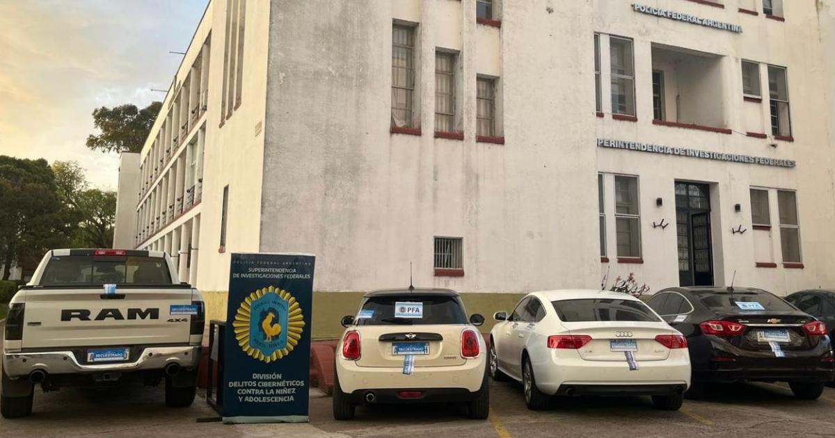 Autos secuestrados a la banda