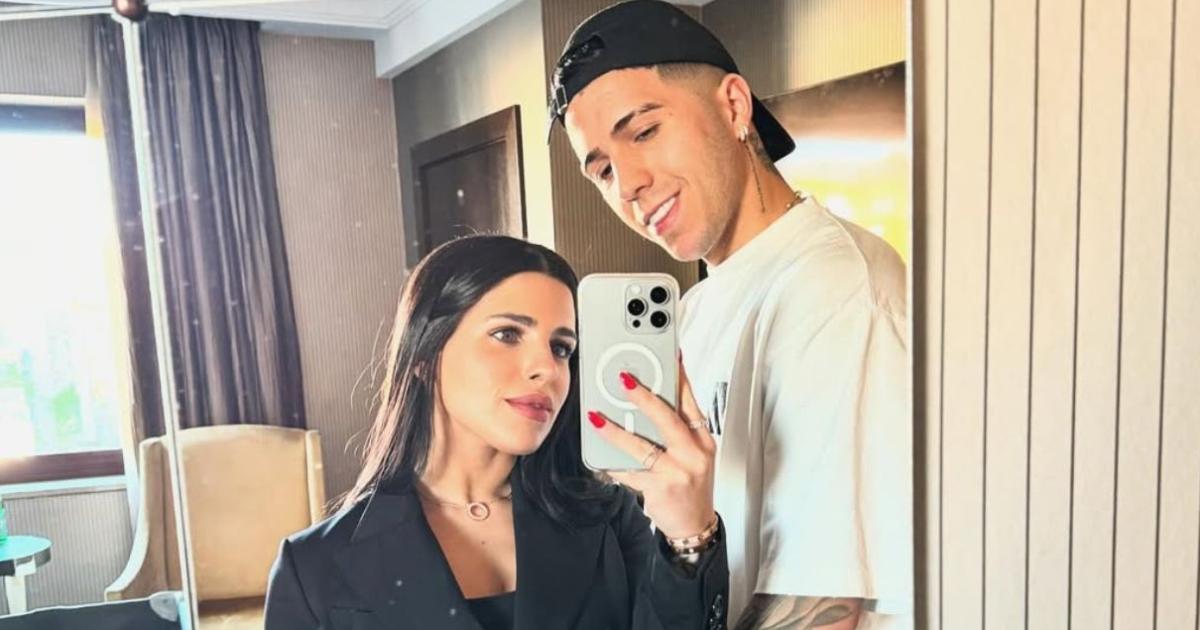 Valentina Cervantes y Enzo Fernndez