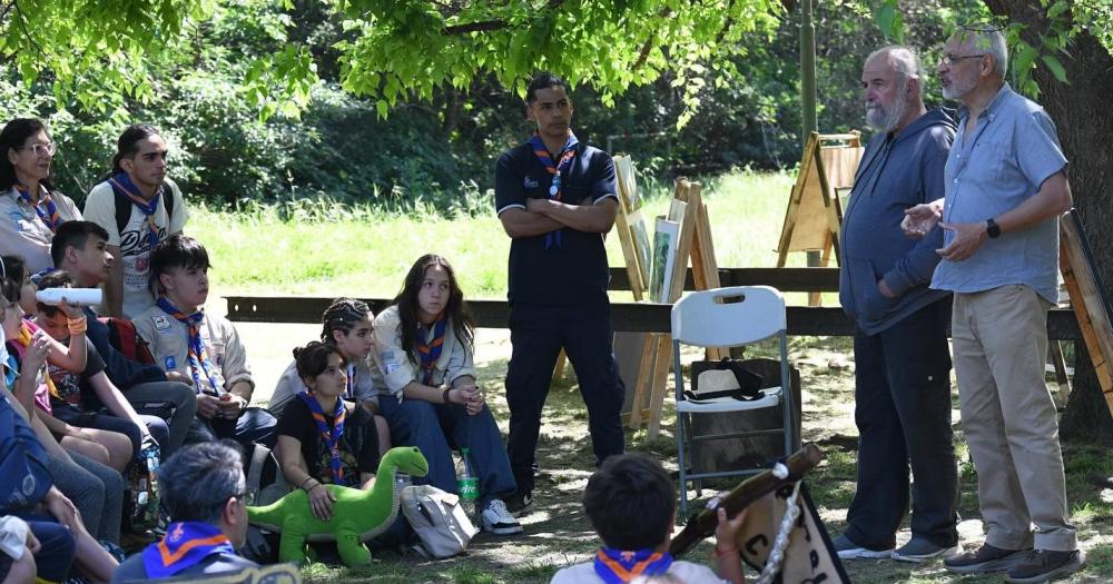 Hicieron recorridas charlas talleres y una plantación de ?rboles