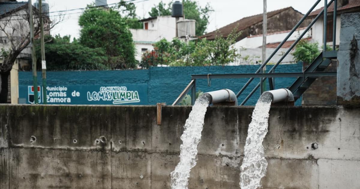 Se realizaron tareas de limpieza y asistencia tras la tormenta en Lomas