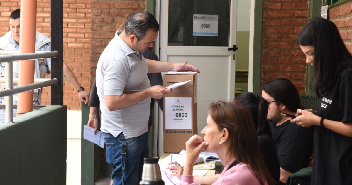 Los vecinos pueden ir a votar en el horario de 8 a 18