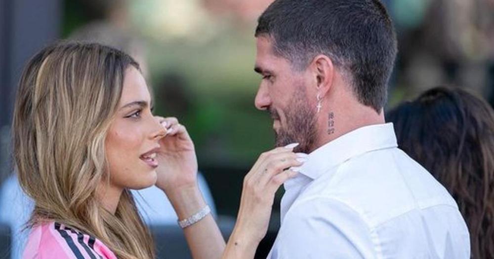 Tini y Rodrigo de Paul juntos