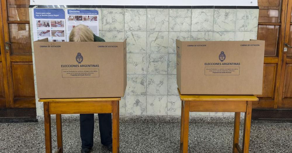 Hasta el corte de las 15 votó el 41-en-porciento- del padrón electoral