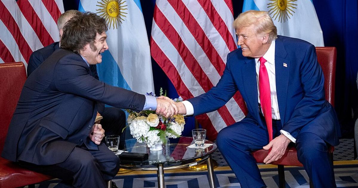 Fuerte apoyo norteamericano al gobierno de Milei