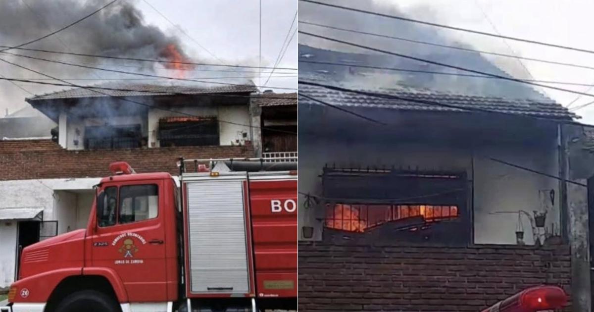 La dueña de la casa perdió todo