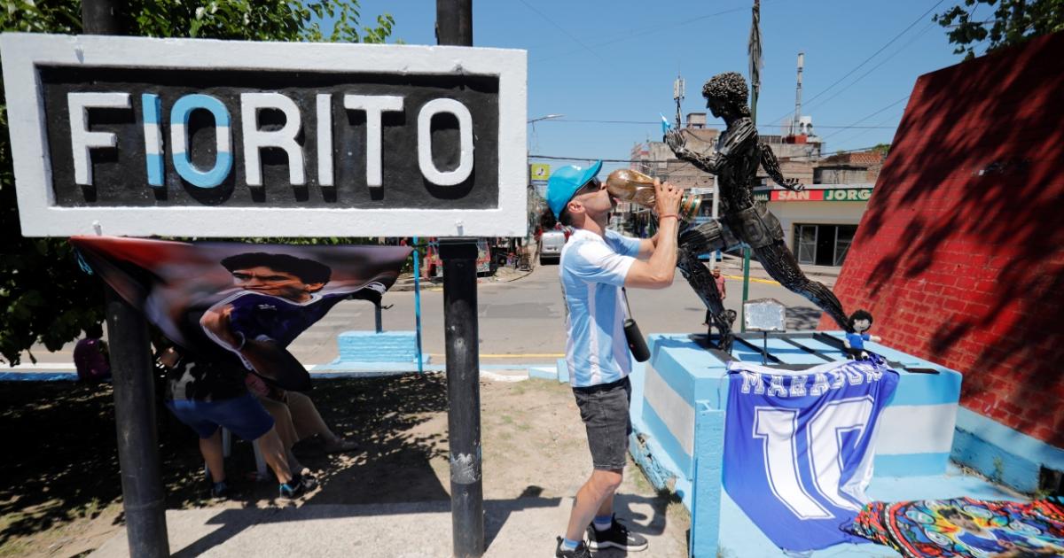 Fiorito la ciudad que vio crecer al genio del fútbol mundial