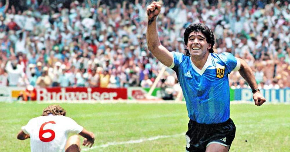 Maradona en 1986