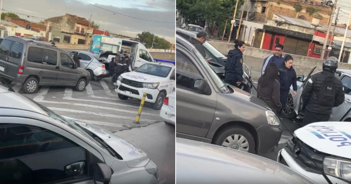 Los testigos registraron las imgenes en video