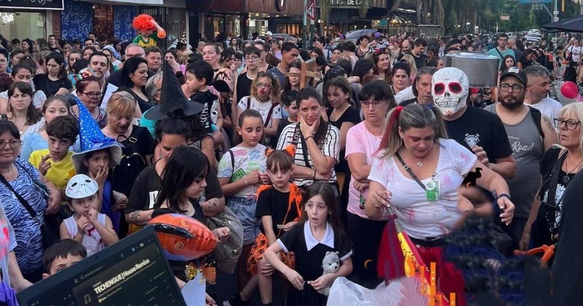 Halloween es una festividad que cada año convoca a muchos vecinos