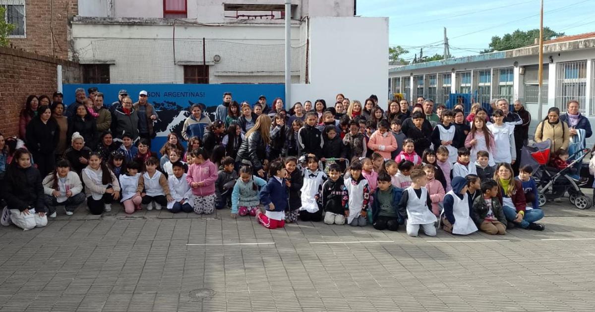 Participó toda la comunidad educativa