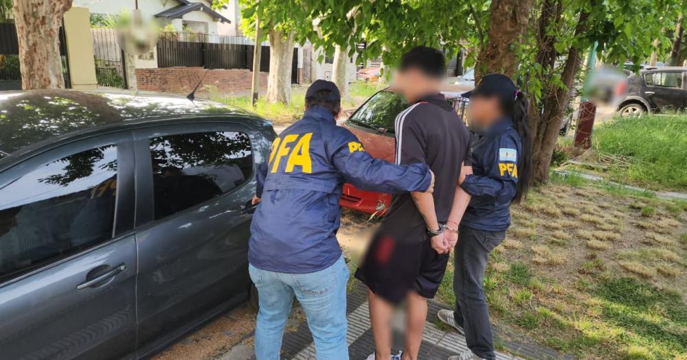 El prófugo fue detenido en el centro de Lomas
