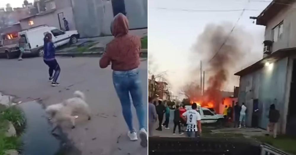 El incendio habría sido motivado por una supuesta venganza