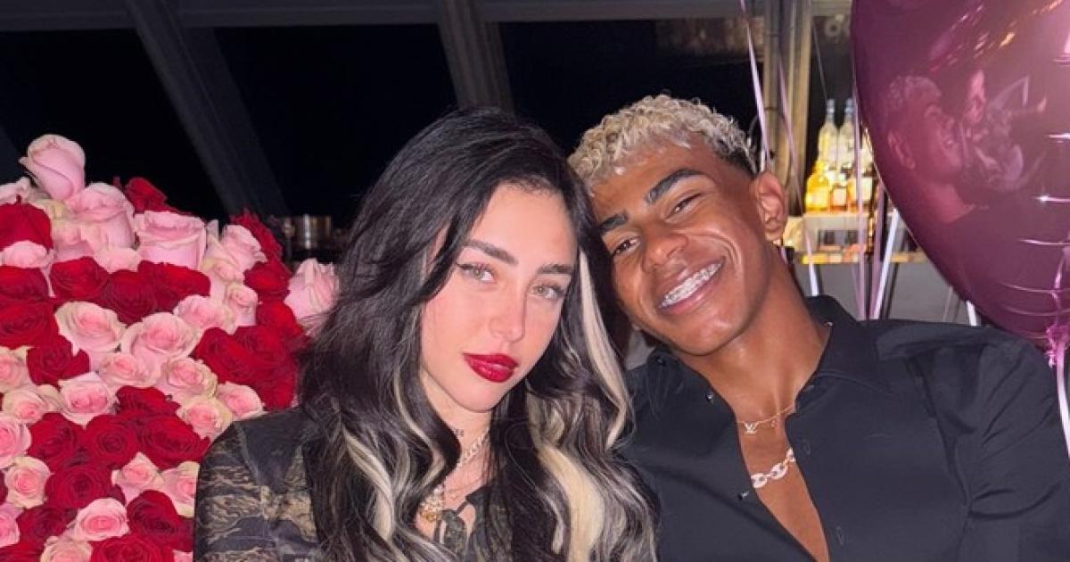 Nicki Nicole y Lamine Yamal separados