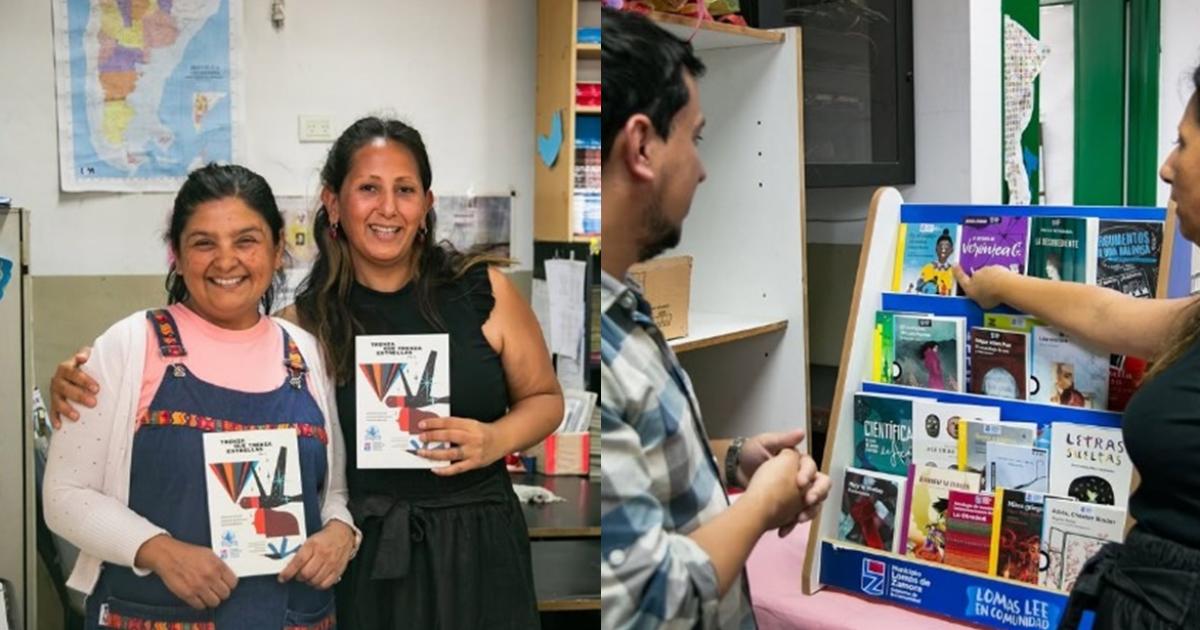 El Programa Lomas Lee en Comunidad arriba a maacutes escuelas