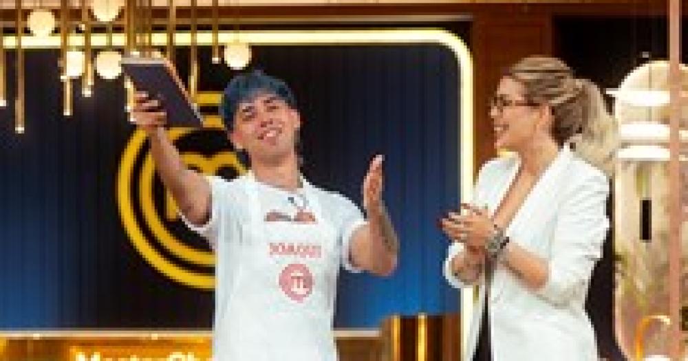 Luck Ra con Wanda Nara en MasterChef Celebrity
