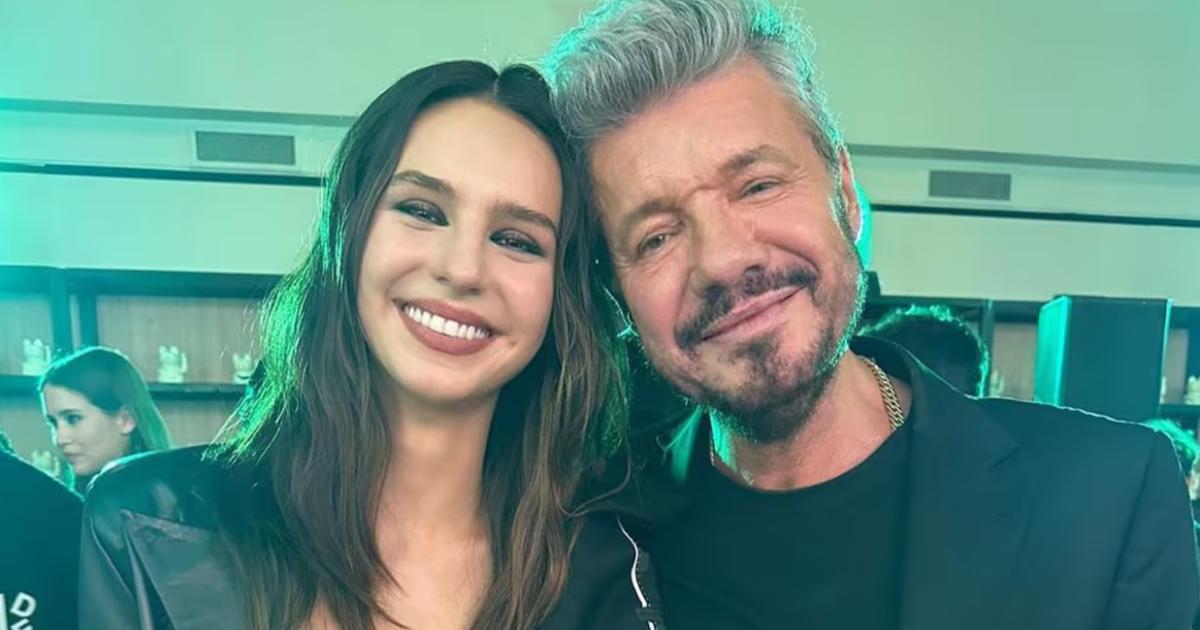 Juana Tinelli son su padre