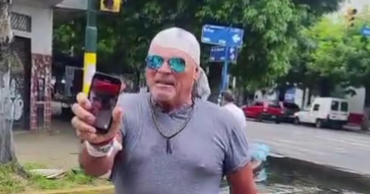 Alfa de Gran Hermano se cruzó con motociclistas