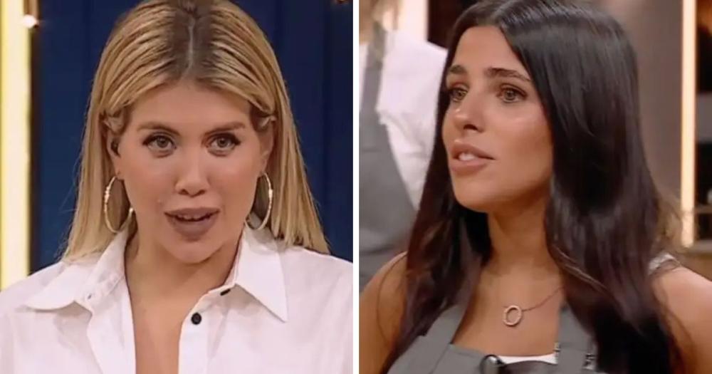 Wanda Nara y Valentina Fern?ndez en MasterChef Celebrity