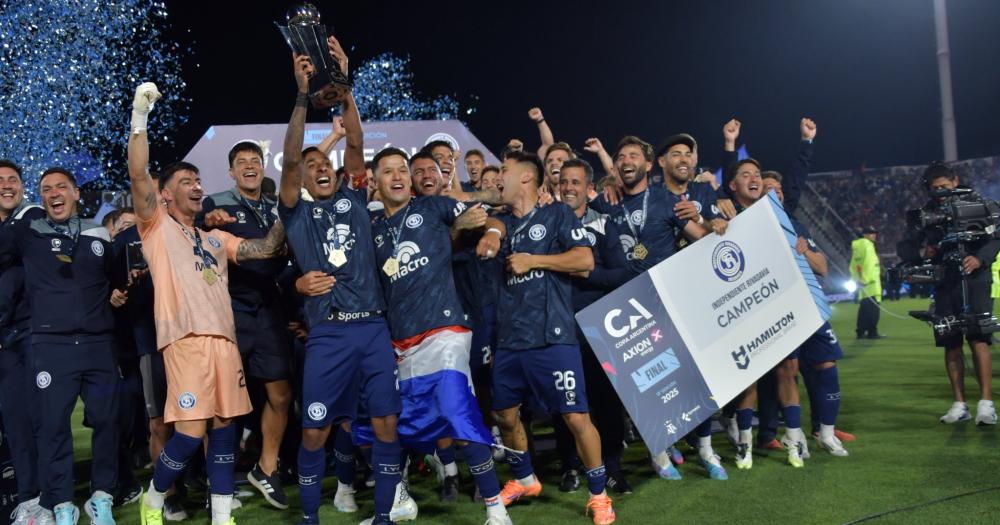 El club de Mendoza ganó la Copa Argentina