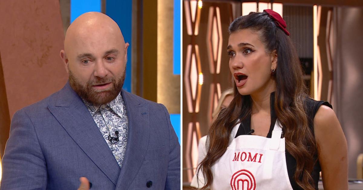 Germn Martitegui y Momi Giardina en MasterChef Celebrity