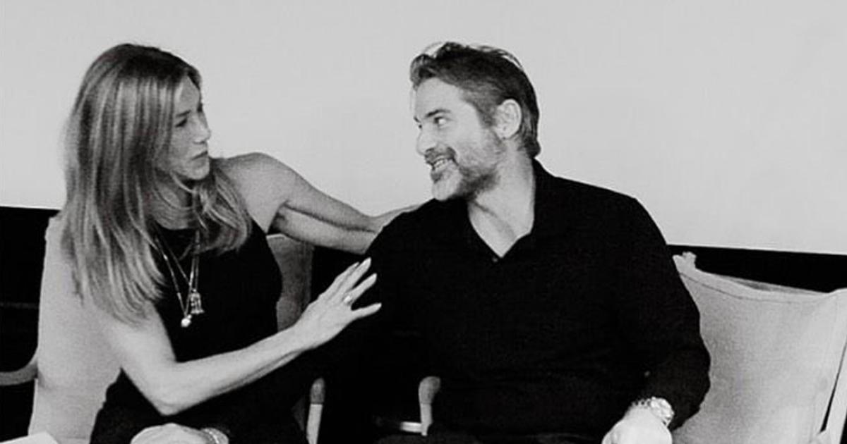 Jennifer Aniston con su novio