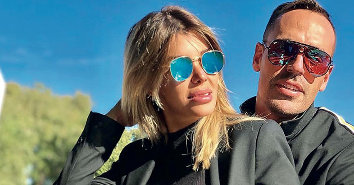 Charlotte Caniggia y su novio