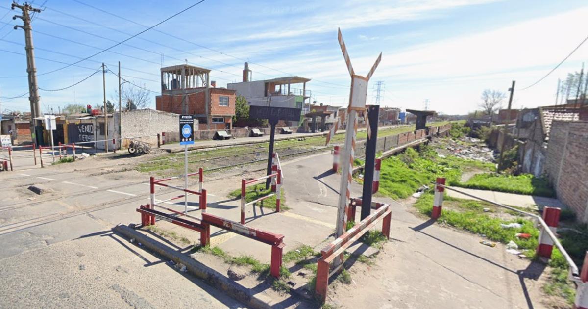 El lugar donde ocurrió la colisión