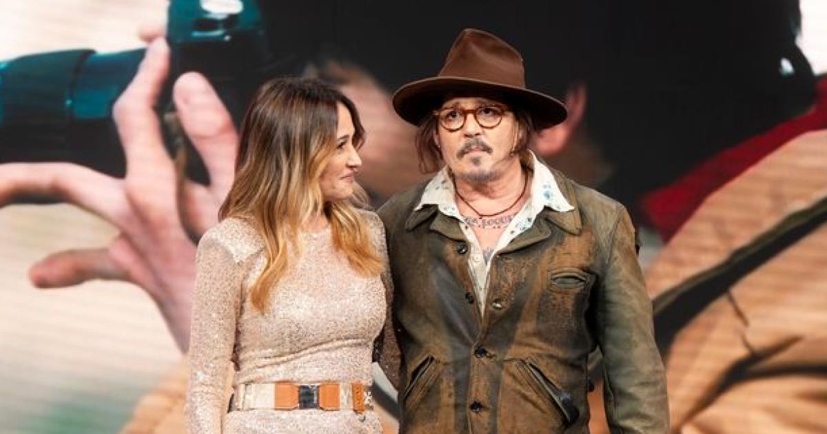 Vero Lozano y Johnny Depp
