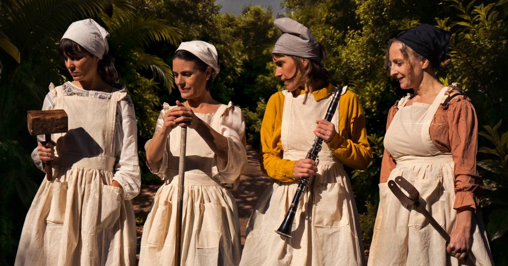 Rompa el cristal una banda de la región