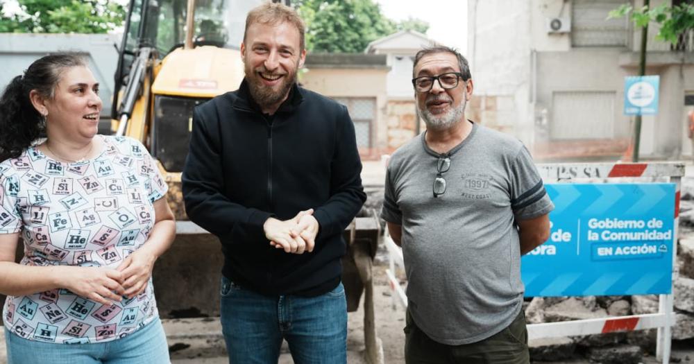 Temperley- trabajan en el cruce de Indalecio Goacutemez y Condie