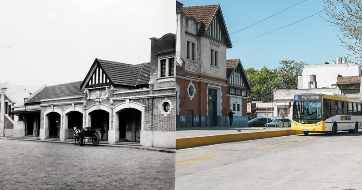 Asiacute luciacutea la estacioacuten de Banfield hace exactamente 100 antildeos- su evolucioacuten