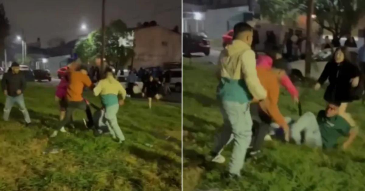 Testigos filmaron la salvaje agresión