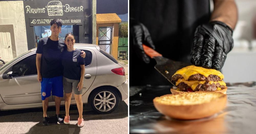 Mariano junto a su novia Geraldine continúa apostando a su emprendimiento y a seguir creciendo en Lomas