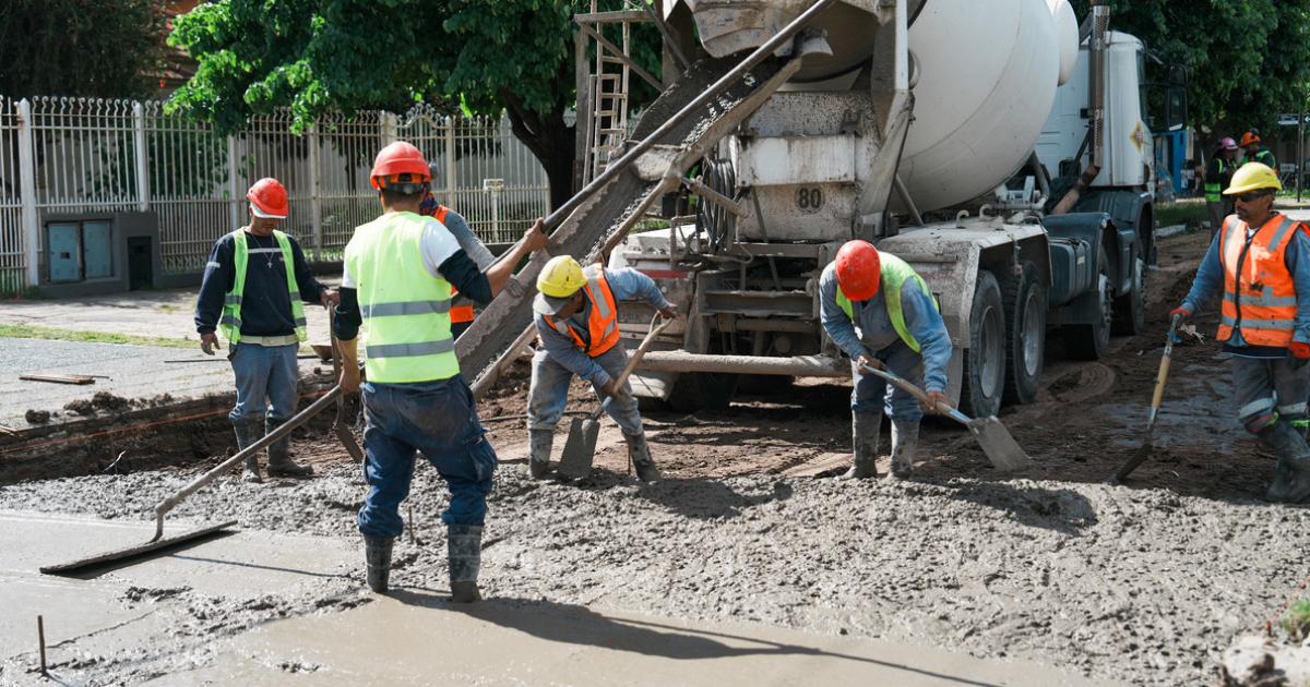 Los trabajos se hacen para dar resistencia y duración a las calles