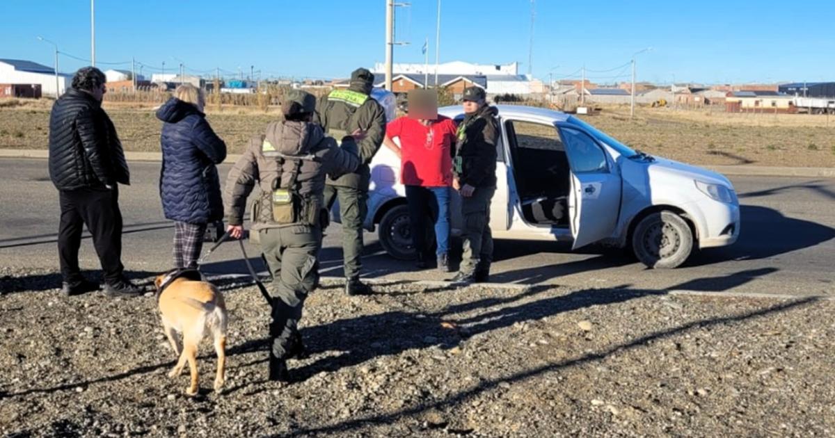 El momento de la detención